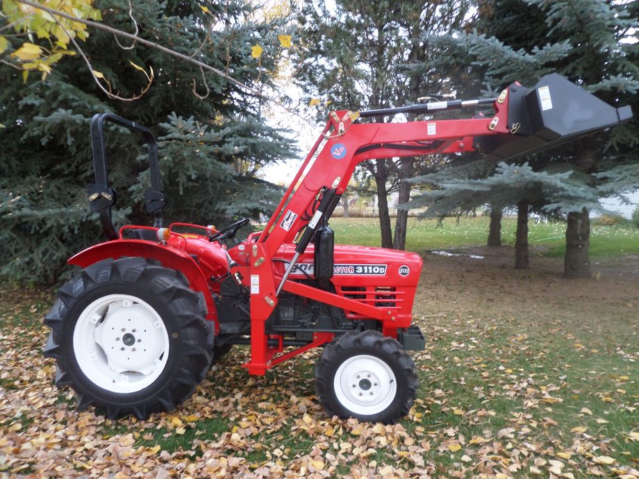 YNM - 3110 D -$15750
this 3110 -D has been one of the good tough tractors we sell- there common in the Gray market easy to find parts for - and I have found very easy to work on -reliability is one of the best -
has- 36 engine horse power and 31 PTO HP - 3 FWD and a reverse on a power shuttle shift with 5 gear ranges - 
call for more info - 208-390-2774   