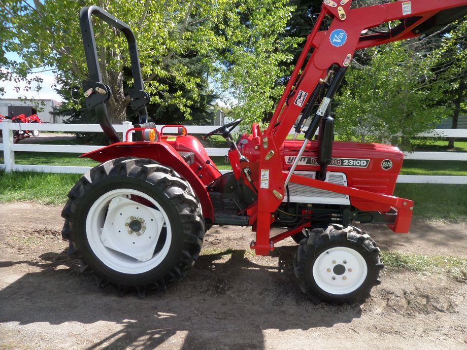  $14100  YNM 2310- 3 Cylinder Diesel 4x4
this is 27 HP tractor with 23 PTO HP- smaller frame than the 2610 but good power to run a 5 FT mower or tiller- posthole auger - really big enough to do it all just not as fast as the bigger frame  tractors - does have the shuttle 3 FWD and a reverse with 5 gear ranges - and it does have Power steering 
handy as a swiss army knife can do it all---please call text or email ---biglittletractor@gmail.com ---208-390-2774 Cell 